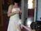 Cudowna kremowa koronkowa suknia ślubna + bolerko