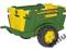 ROLLY TOYS PRZYCZEPA FARM JOHN DEERE ZIELONA WAWA