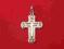 e-prezencik Krzyż Krzyżyk złocony 2,3g  srebro 925