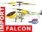 HELIKOPTER FALCON ZADALNIE STEROWANY RADIO LOT 3D