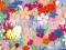 Cekiny kwiatki - mix kolorów