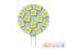 ŻARÓWKA LED G4 1,8W AC/DC 12V BIAŁA CIEPŁA 12SMD