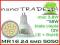 Żarówka MR16 24 LED SMD 5050 ciepła 3,8W 21 24 60
