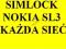 SIMLOCK NOKIA SL3 E52 6700 6303 C6 E72 N97-ZDALNIE