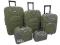 WALIZKI KOMPLET 3w1 + 2 KUFERKI WALIZKA PODRÓŻNA x