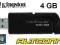KINGSTON PENDRIVE DT100 G2 4GB WYSYŁKA 24H FV GW