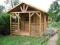 DOMEK drewniany ,ALTANA 3mx5m.montaż+malowanie.