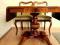 Stół plus 4 krzesła MAHOŃ Biedermeier, XIX/XX w.