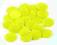 Żetony DUŻE (pchełki) - żółte - pakiet 10 szt.