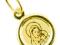 ZŁOTY MEDALIK MATKA BOSKA ZŁOTO 585 14 K