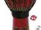 Djembe Toca SFDJ - 9RP Bali Red 23cm 9" nowy