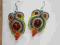 Kolczyki sutasz, handmade, Slivia Art