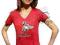AMIGO Koszulka t-shirt z koniem bawełna czerwona L