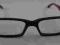 Okulary korekcyjne wykonane w/g recepty, oprawki.