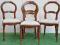 KOMPLET 4 STYLOWYCH KRZESEŁ KOMPLET 4 STYLOWYCH KRZESEŁ