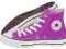 Buty TRAMPKI CONVERSE Fioletowe Wysokie r.38 CO53m