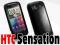 HTC Sensation Z710e XE | PIANO Black Etui +2xFOLIA