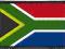 Republika Południowej Afryki - Naszywka Flaga RPA