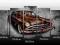MODNY OBRAZ GRAFIKA OLDTIMER 150CM  X 80CM