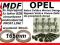 Dystanse MDF Opel Astra Calibra Omega Signum D01