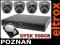 PROFESJONALNY MONITORING 4 KAMERY REJESTRATOR Z308