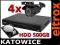 ZESTAW REJESTRATOR 4 KAMERY AKCESORIA CCTV Z206