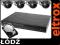 ZESTAW MONITORINGU REJESTRATOR 4 KAMERY CCTV Z251