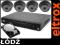 ZESTAW MONITORING 4 KAMERY REJESTRATOR Z041