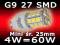 ŻARÓWKA G9 27SMD LED DIODOWA 21 24 60 80 WYS. FREE