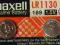 BATERIA MAXELL LR1130 LR 1130 2 SZTF-VATsuper cena
