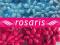 rosaris -KWIATUSZKI materiałowe JEDWABNE - Okazja