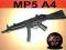 Pistolet maszynowy MP5 A4 360 fps + Gratisy