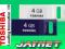 4 GB TOSHIBA SURUGA 4GB PENDRIVE +21MB/s MINIATURA