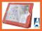 4World Etui ochronne Ipad2 czerwone