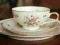 ZESTAW ŚNIADANIOWY ROSENTHAL KWIATKI PORCELANA
