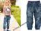 SPODNIE 110 *H&M* spodenki ALLADYNKI jeansowe