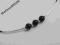 Naszyjnik srebro 925 onyksem onyks Hit!!!