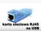 KARTA SIECIOWA RJ45 NA USB