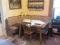 stół + 3 krzesła + narożnik  + wieszak na ściane