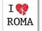 I LOVE ROMA RZYM magnes na lodowke ITALIA WŁOCHY