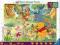 Duze Puzzle Ramkowe Kubus Puchatek 38 Ravensburger