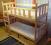 łóżka,łóżko piętrowe sosnowe 2 osobowe drewniane