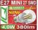 E27 MINI CERAMIC 27 SMD LED HIGH BRIGHT WYS GRATIS