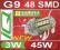 G9 48 SMD ŻARÓWKA DIODOWA LED WYSYŁKA GRATIS!