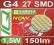 G4 27 SMD LED 12V POD KAŻDY ZASILACZ WYS GRATIS! F