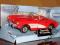 `57 CHEVROLET CORVETTE CZERWONY  WELLY 1:34