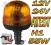 Lampa ostrzegawcza, kogut PILOT 12V,24V elastyczna