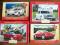 ZESTAW 4 PUZZLI " SMACHODY OSOSBOWE"