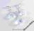 KOMPLET Swarovski CRYSTAL AB +GRATIS #kpl28