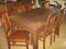 Stół secesyjny + 6 krzeseł.Oryginalny zabytek.